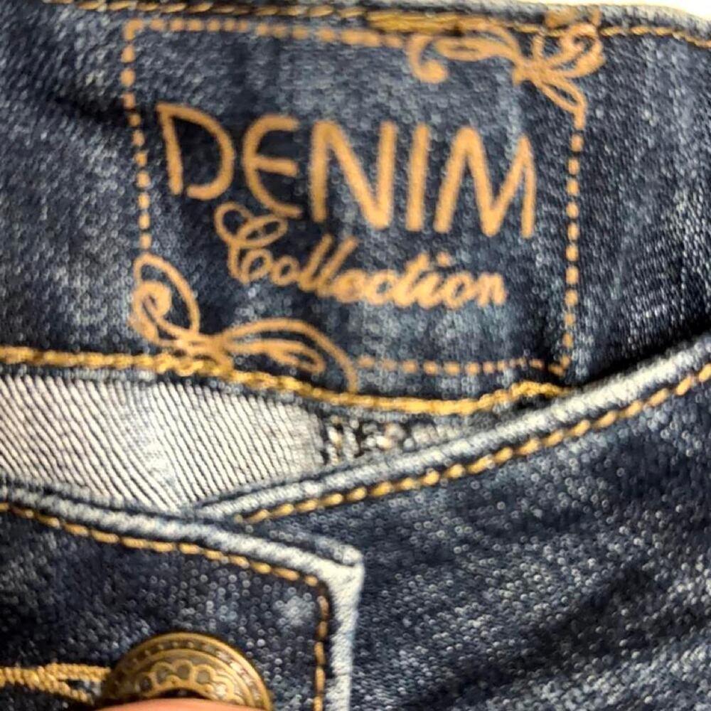 Mim Paris denim button front mini skirt French Girl Aesthetic - Picture 3 of 5